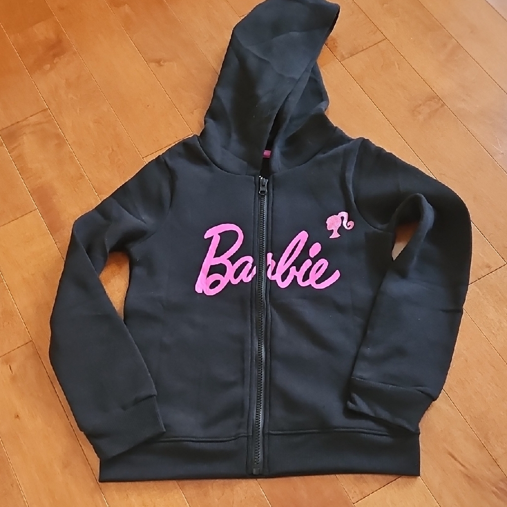 New Girls Barbie Black Hoodie